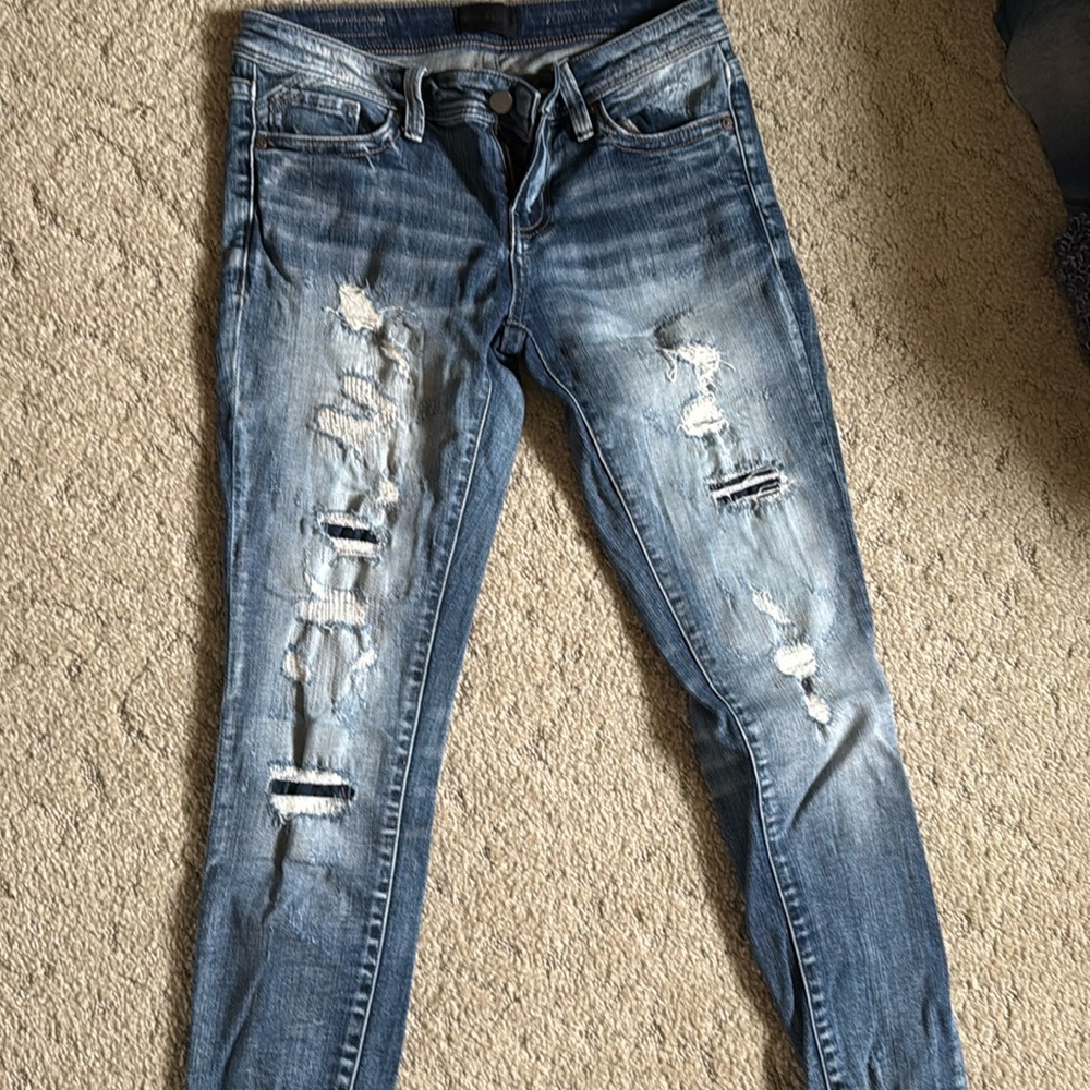 Women’s Byckle Black ankle skinny jeans